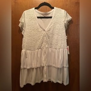 Torrid white baby doll